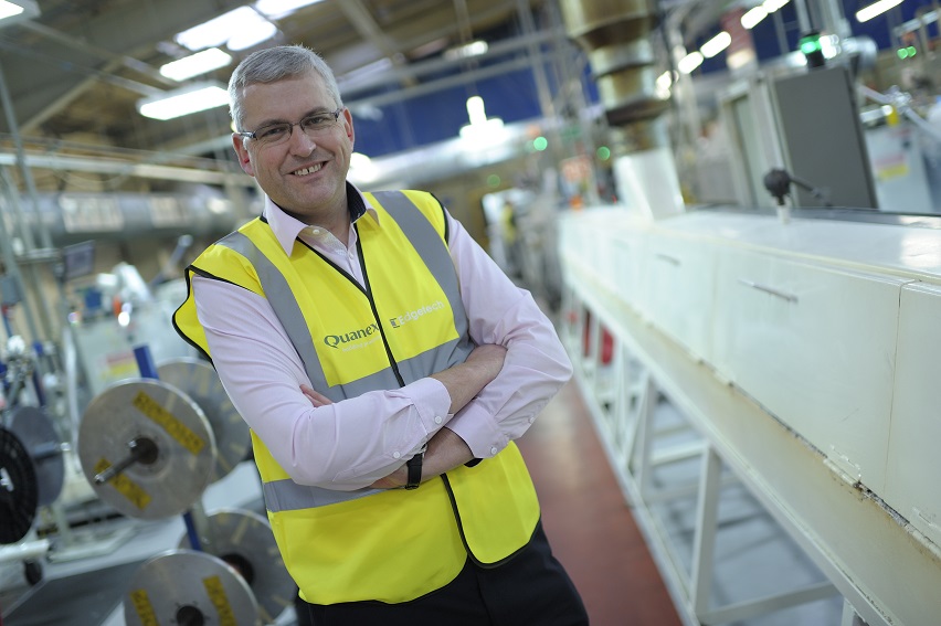 A man in high vis