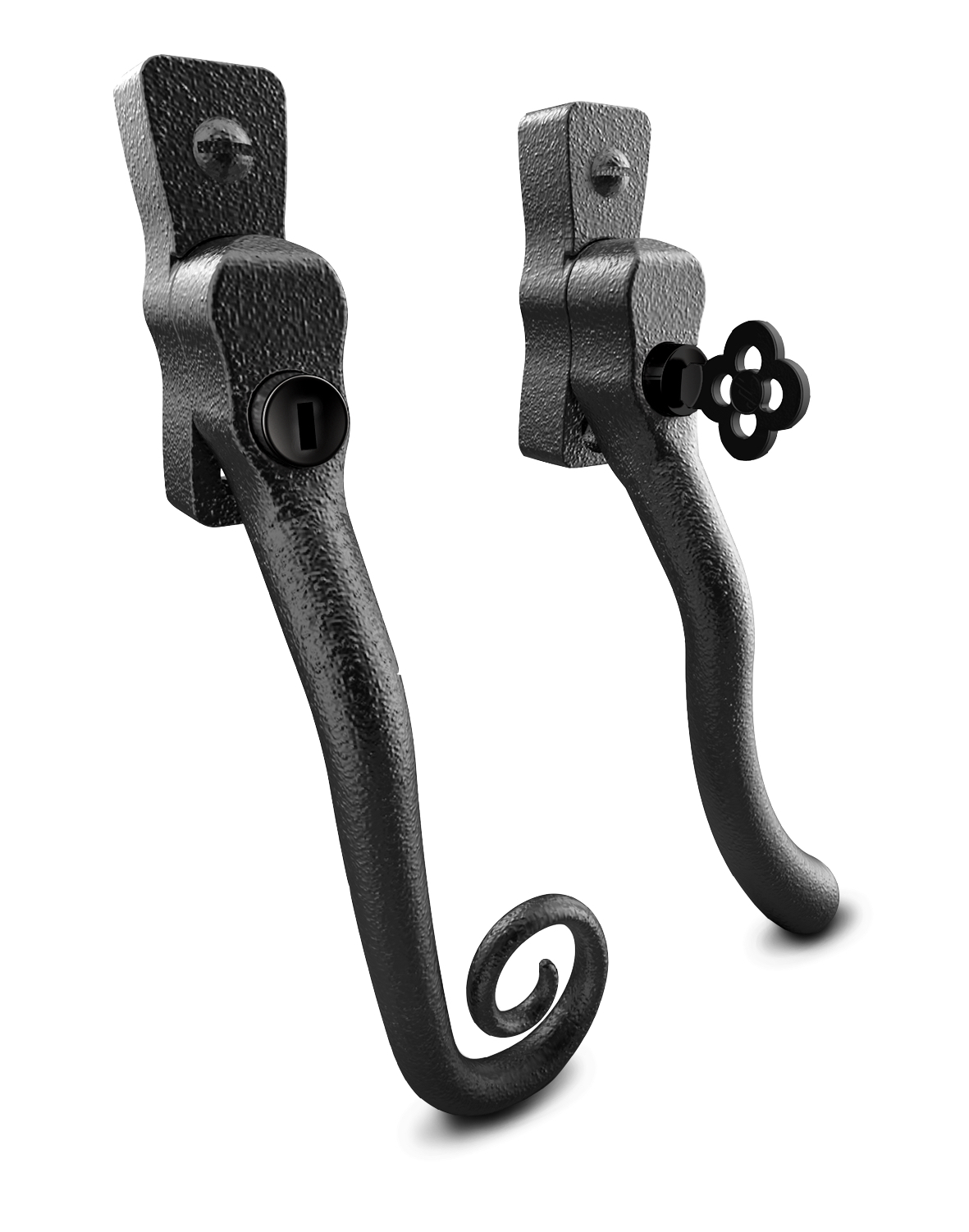 Pair of espagnolette handles