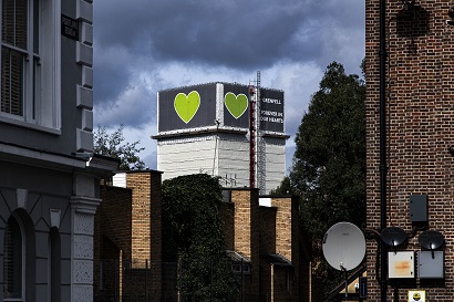 A tower block