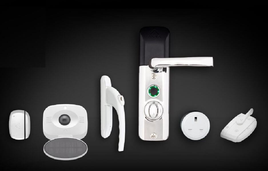 A range of door and window hardware