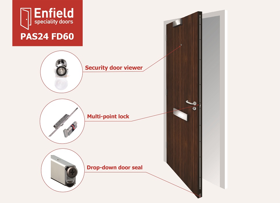 PAS24 FD60 doorset