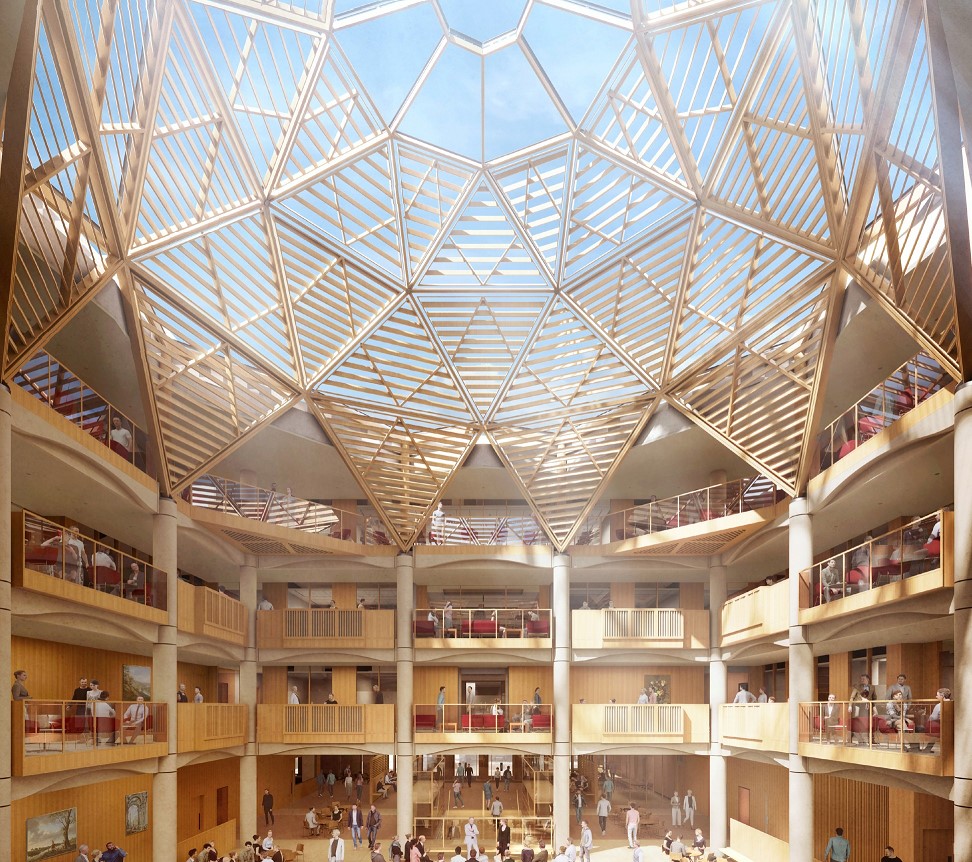Artists impression of the Stephen A. Schwarzman Centre for the Humanities at Oxford University