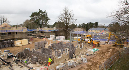 Siddington Park heritage construction project.