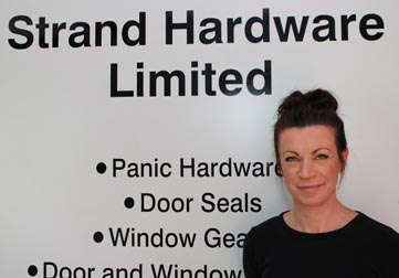 Strand Hardware's Vicki Hawkes.