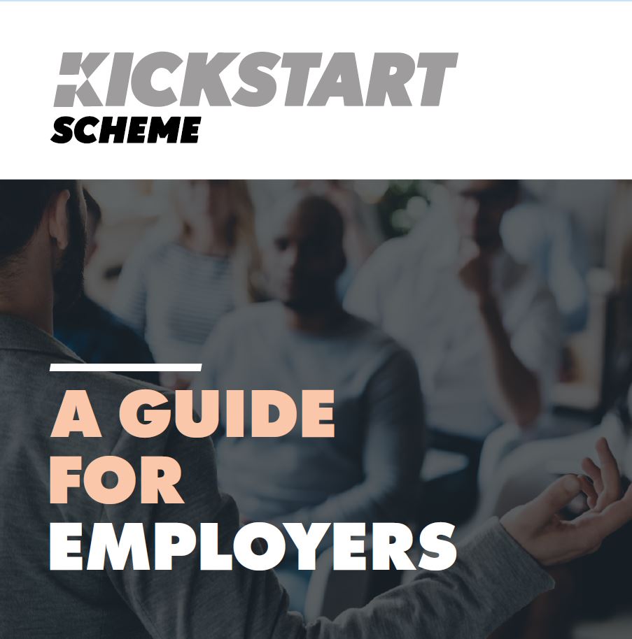 The cover of the Kickstart Employer guide.