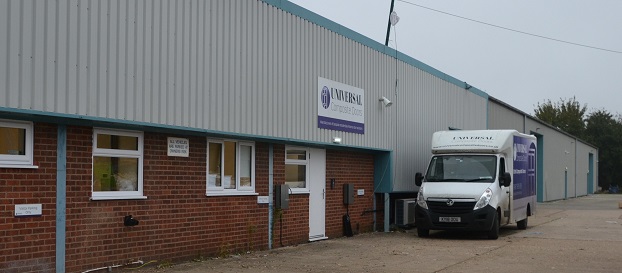 Universal Composite Doors' Cambridgeshire premises.