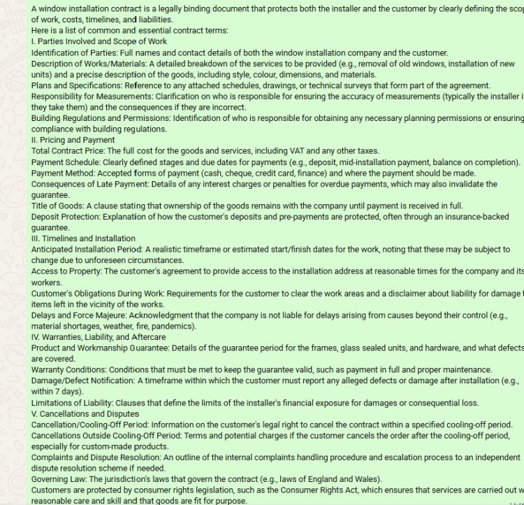 WhatsApp With You? Use A Proper Contract